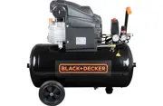 Black & Decker BD 205/50 kompressor med 50 liters liggande tank och transporthandtag