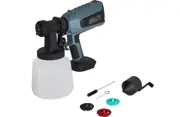 Sladdlös Toolsetter målarspruta 20 V med borstlös motor och 1200 ml behållare