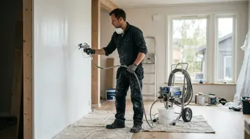 Airless färgspruta illustrert som färgsprutor hos Färgspruta.com