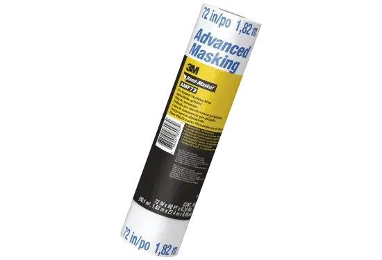 3M Hand-Masker täckfilm AMF72-8G 1,82 x 27,4 m färgbindande skyddsfilm