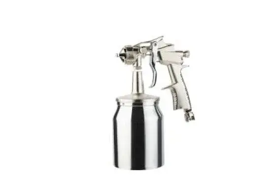 ANI Färgspruta F1/N-I tryckluftsdriven pistol 1 liter behållare 1,5 mm munstyck