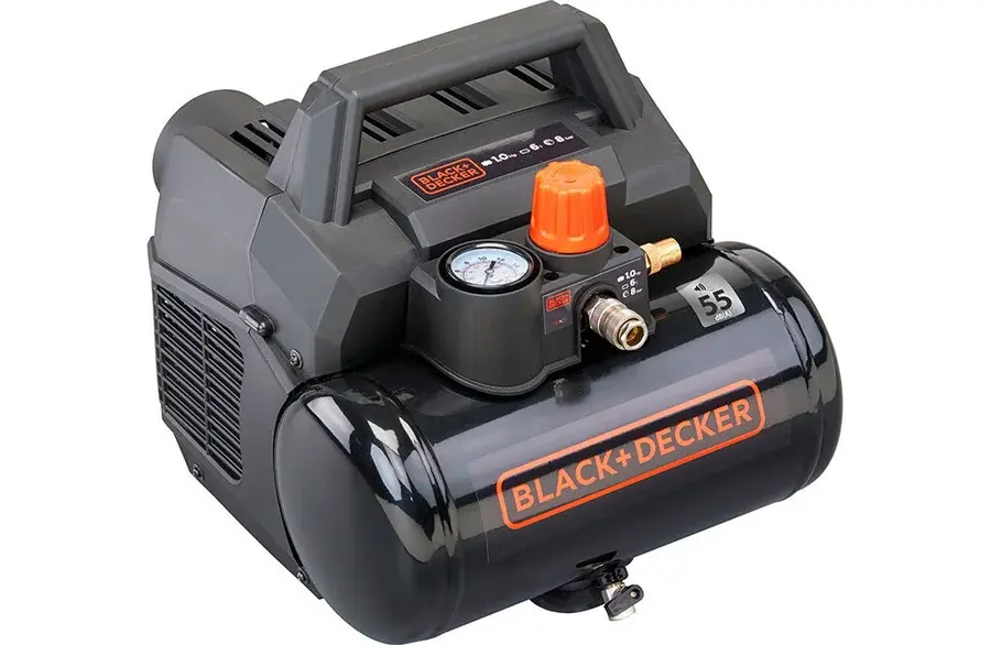 Black & Decker BXCMS106HE oljefri kompakt kompressor med 6 liters tank