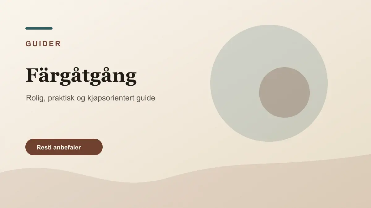 Färgåtgång illustrert som guider hos Färgspruta.com