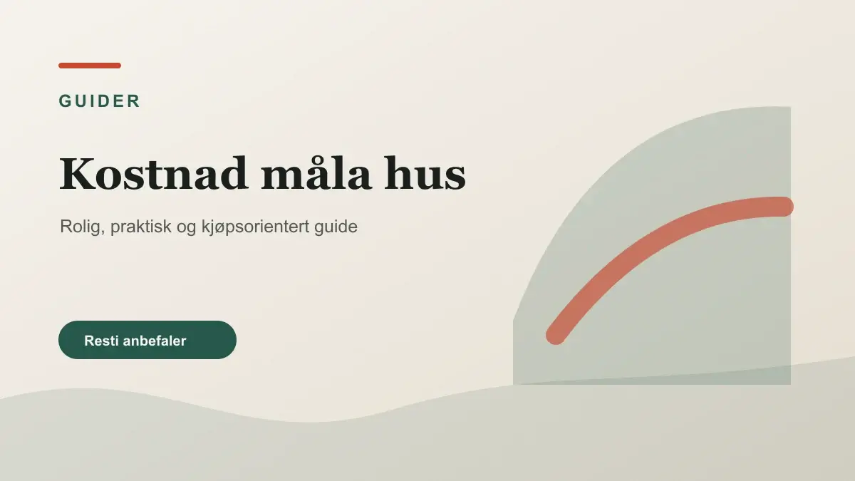 Kostnad måla hus illustrert som guider hos Färgspruta.com